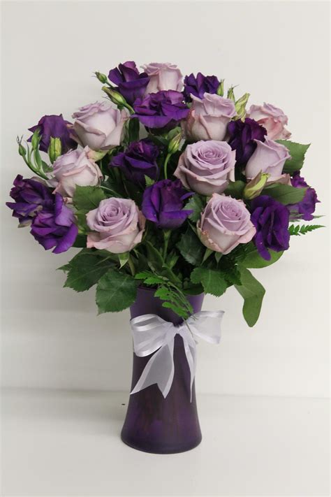 All of our flower bouquets are picked fresh from our trusted growers, and assembled shortly after by our team of professional florists. The Purple Bouquet in Newport Beach, CA | Newport Beach Flora