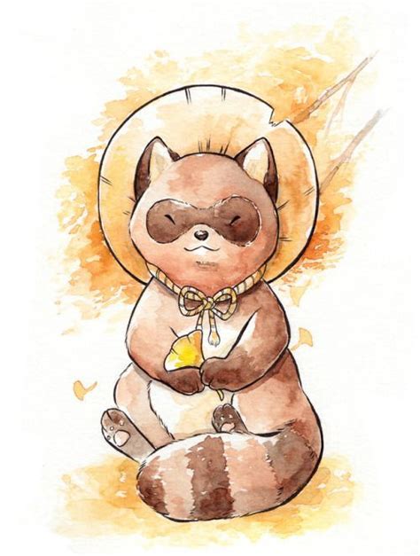 Tanuki Commission With Images Japanese Folklore Creature Design
