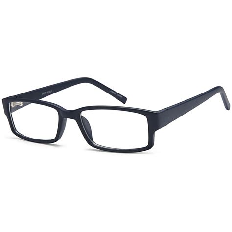 unisex eyeglasses 53 16 140 blue plastic
