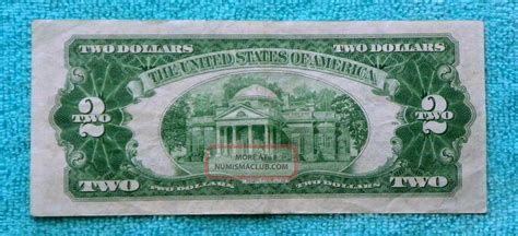 Star Red Seal Note Two Dollar Bill Rs