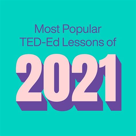 The Most Popular Ted Ed Lessons Of 2021 Ted Talks