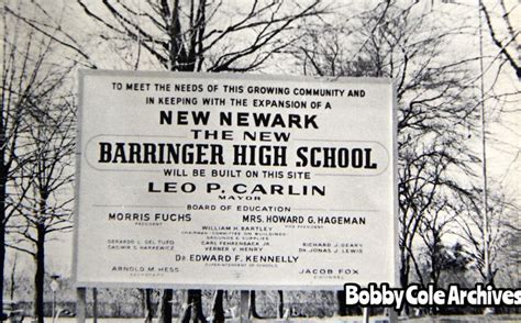 Site Of The New Barringer High School 1962 Vintage Photos Of Newark