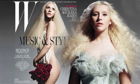 Christina Aguilera Looks Surprisingly Svelte As She Poses Nude On The