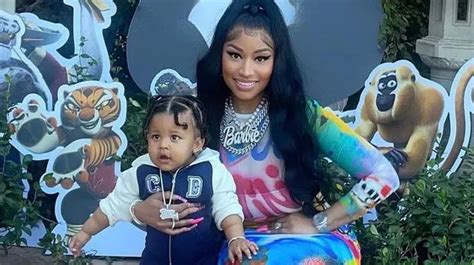 Nicki Minaj Celebrates Her Sons First Birthday With Adorable Kung Fu