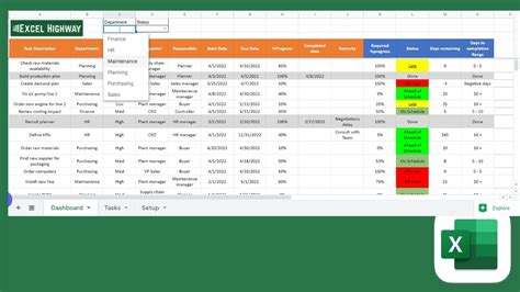 Task Management Template In Google Sheets 2022 YouTube