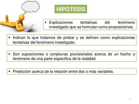 Formulación De Hipotesis