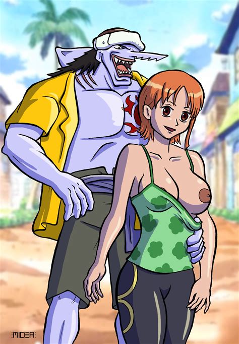 Nami And Arlong By Mideax Hentai Foundry