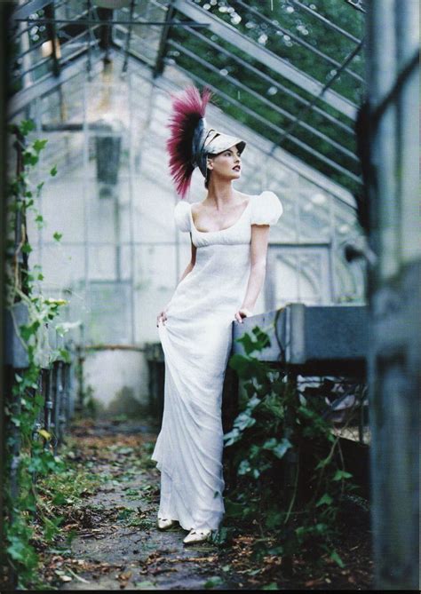 Linda Evangelita In John Galliano For Givenchy From Vogue Never Has