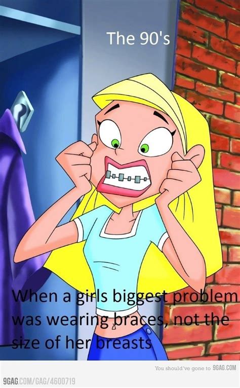Good Times Girl Cartoon Characters Brace Face 90s Cartoon