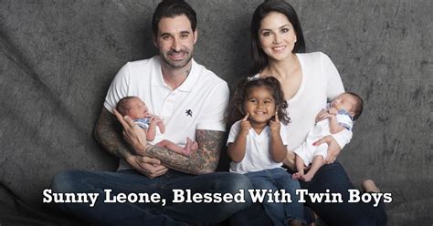 Sunny Leone Embraces Motherhood Again Blessed With Twin Boys