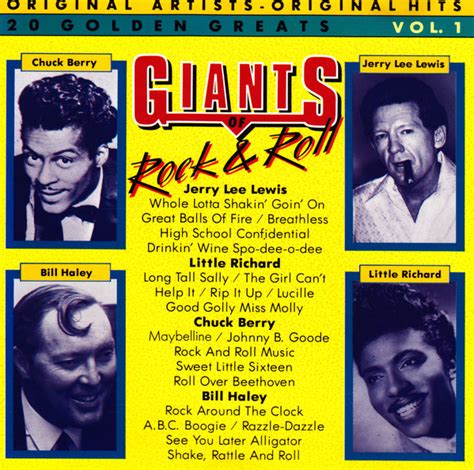 The Giants Of Rock And Roll Vol1 De Jerry Lee Lewis Little Richard