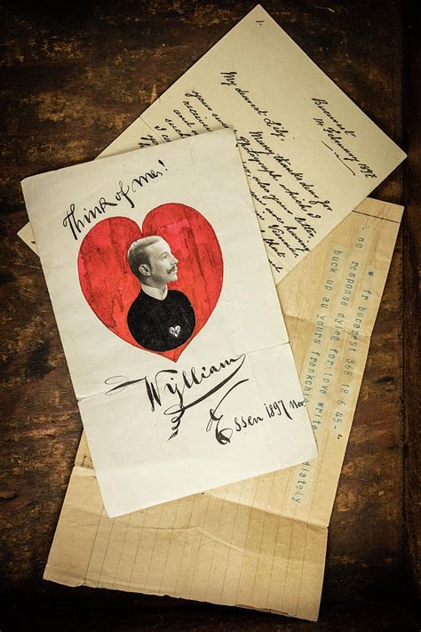 Old Love Letters From The 1800s Photograph By Cindy Shebley