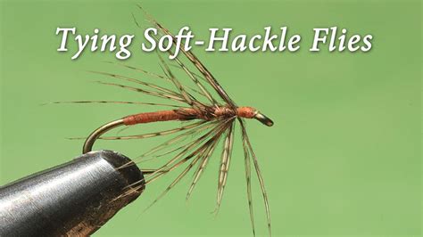 Fly Tying Soft Hackle Flies Partridge And Orange Youtube