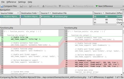 9 Best File Comparison And Difference Diff Tools For Linux