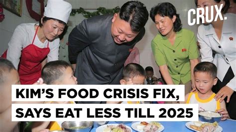 Kim Jong Un Asks North Koreans To Eat Less Till 2025 To Tackle Food