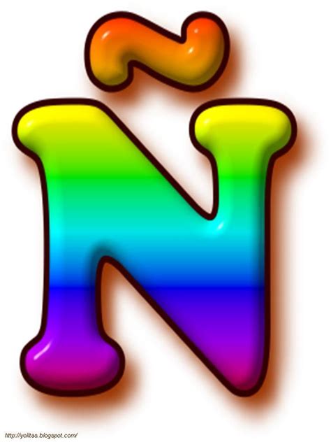 Animes y mangas para ver online y descargar. Alfabeto arco iris. | Oh my Alfabetos! | Letras abecedario ...