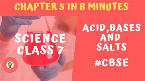 Acids Bases And Salts Chapter 5 Class 7 Science CBSE NCERT YouTube