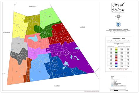 Melrose Wards And Precincts — Melrose Dems