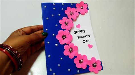 Parents Day Card Makingdiy Card For Parents Dayhandmade Parents