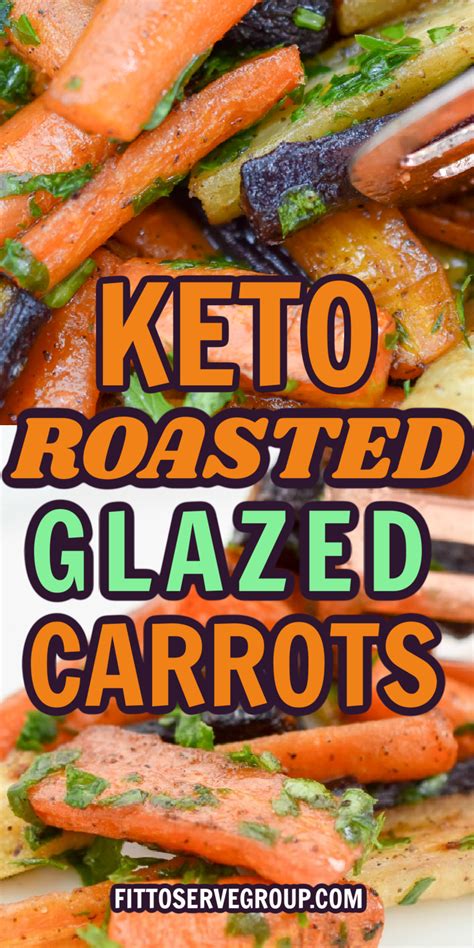 Keto Roasted Glazed Carrots Low Carb Roasted Carrots In 2021 Roasted
