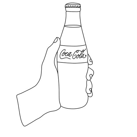 Coke Coloring Pages Fun And Creative Printable Sheets