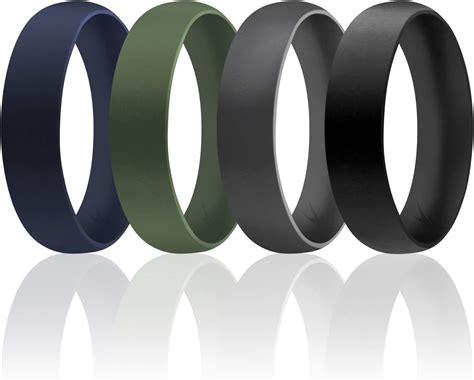 Jp Silicone Wedding Rings For Men By Roq Affordable 6mm