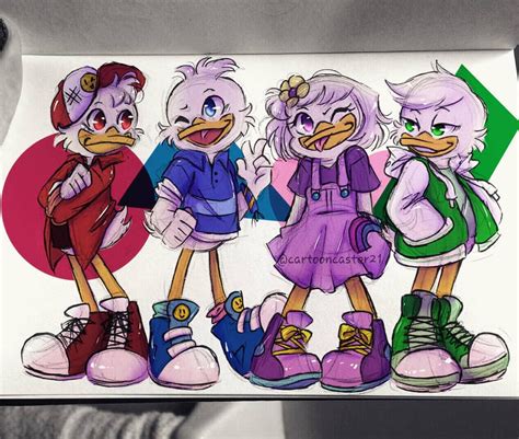 Quack Pack By Cartooncaster21 On Deviantart