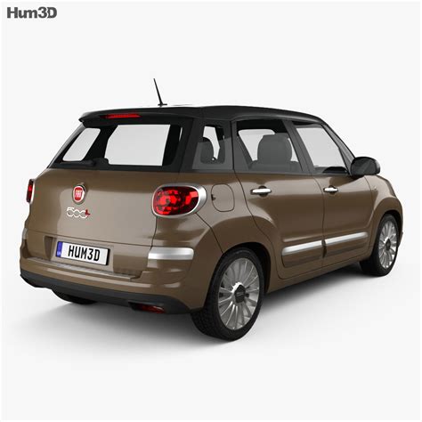 Fiat 500l Hatchback 2020 3d Model Vehicles On Hum3d