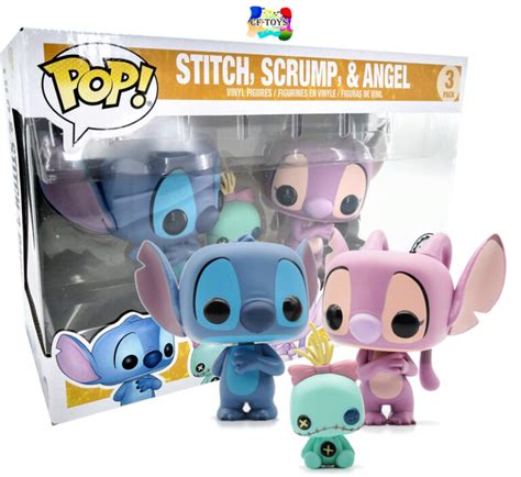 Funko Pop Disney Lilo And Stitch EdiciÓn Especial Figura Stitch Scrump