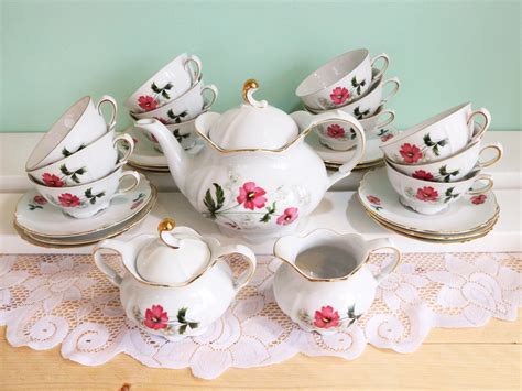 Complete Vintage Tea Set Afternoon Tea Set Service For 12 Etsy