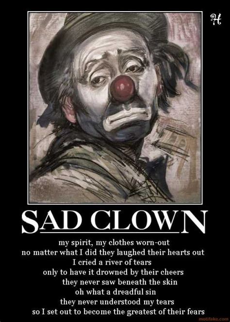 Quotes About Sad Clown 26 Quotes