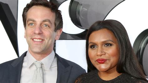 mindy kaling keeps everyone guessing about her relationship with b j novak