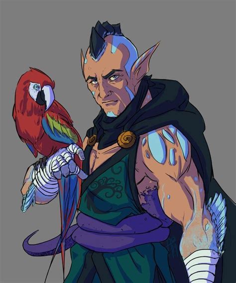 Simic Monk Character Art Character Design Dnd Characters