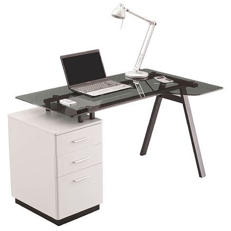 Cleveland Glass Home Office Desk From Our Home Computer Desks Range