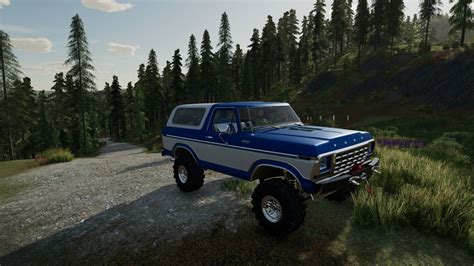 Ford Bronco Custom 1978 Fs22 Kingmods