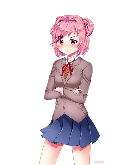 Natsuki By Gelyafx On Deviantart Rddlc