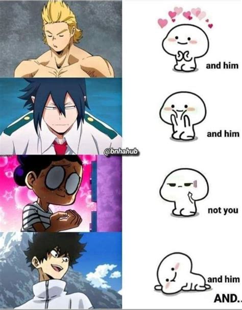 Mha Memes And Comic Strips Enjoy You Can Give Me Thanks Later My