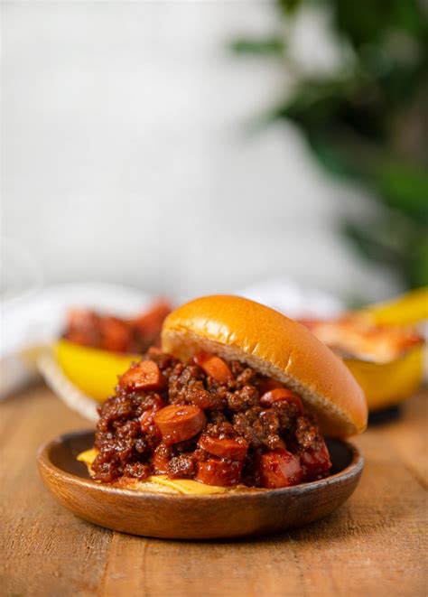 If you're on the hunt for other vegan dinner recipes, check out this list of our favorites. Chili Cheese Dog Sloppy Joes Recipe - Dinner, then Dessert