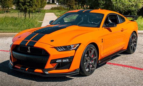 Twister Orange 2021 Ford Mustang Shelby Gt 500 Fastback