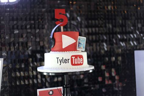 Youtube Birthday Party Ideas Photo 37 Of 38 Catch My Party