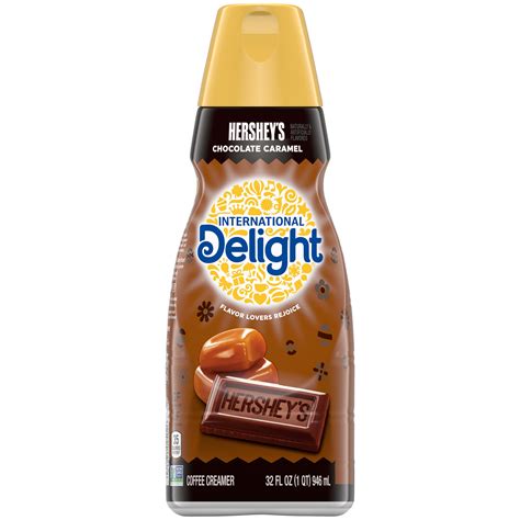 International Delight Hersheys Chocolate Caramel Coffee Creamer 32 Oz