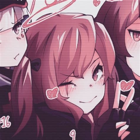 Trio Matching Pfp Anime
