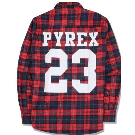 Pyrex Vision 23 Fashion Flannel Plaid Shirt Mans 2014 Long Sleeve