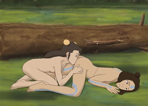 Rule 34 2girls Air Nomad All Fours Anaxus Ass Avatar The Last Airbender Barefoot Brown Hair