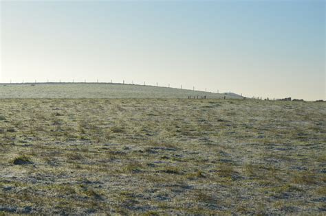 Frosty Field © N Chadwick Geograph Britain And Ireland