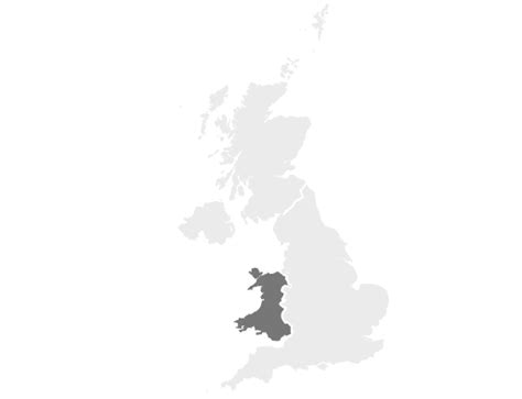 Map Wales