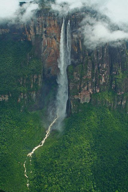 Angel Falls Venesuela Is The Highest Waterfall In The World With A