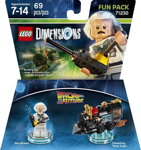 Review Lego 71230 Fun Pack Doc Brown Lego Dimensions Swafol