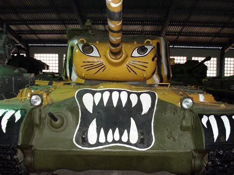 M46 Patton With Tiger Paint At The Kubinka Tank Museum It Was Later