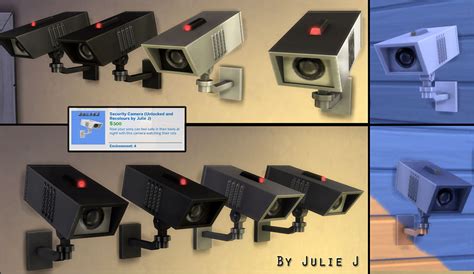 Mod The Sims Security Camera Made Buyable And Recolours